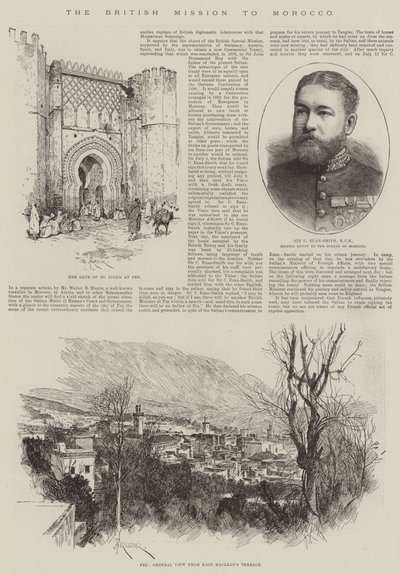モロッコへのイギリスの代表団 作： Amedee Forestier